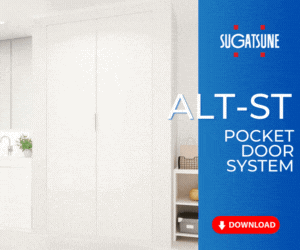 SUGATSUNE June 23 ALT-ST Pocket Door System