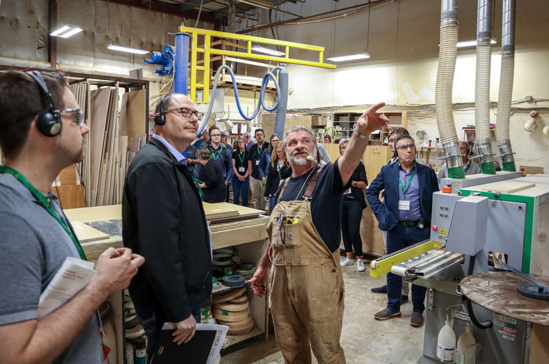 Plant tour at CKCA's Fall Regional in Halifax.